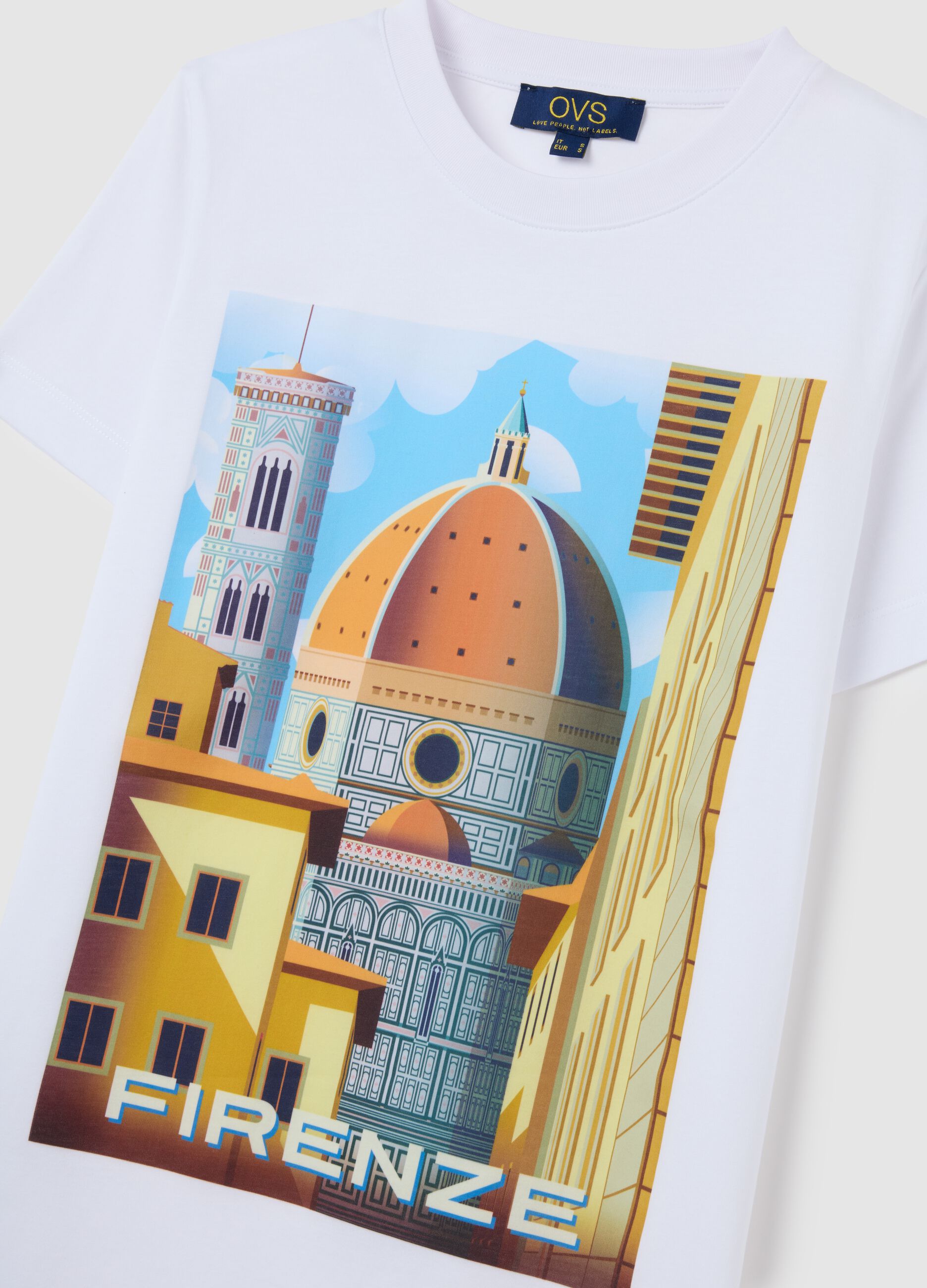 Women's White Pure Cotton T-Shirt Regular Fit