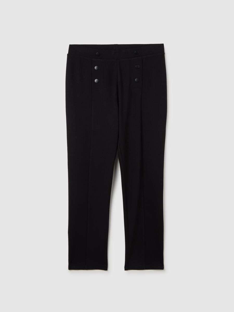 Leggings neri slim fit_0
