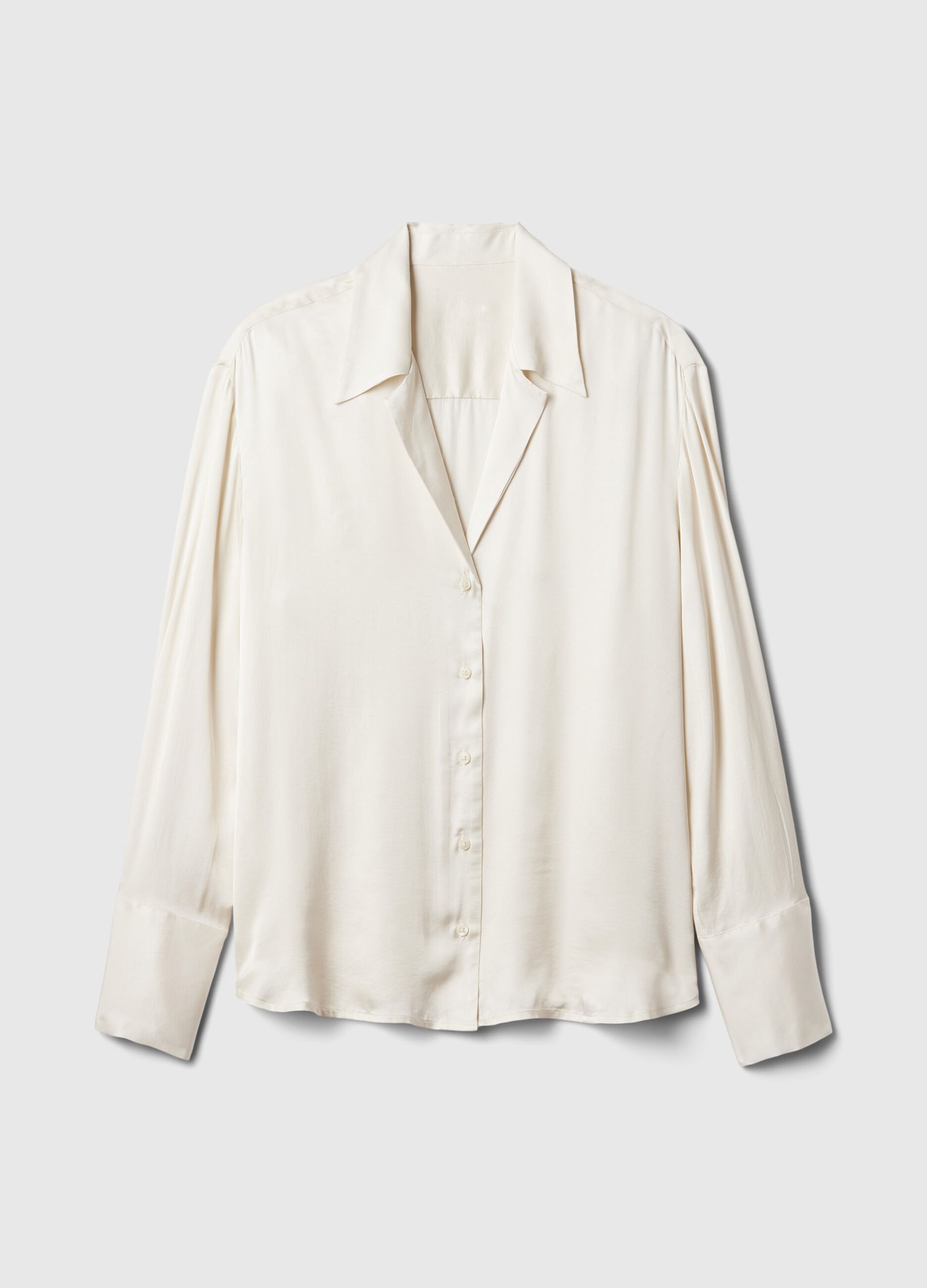 Satin viscose shirt