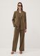 Green regular-fit viscose-blend blazer_1