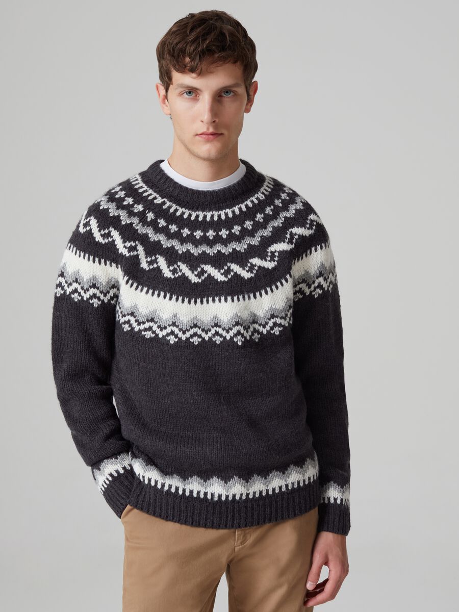 Christmas Jumper con motivo norvegese_1