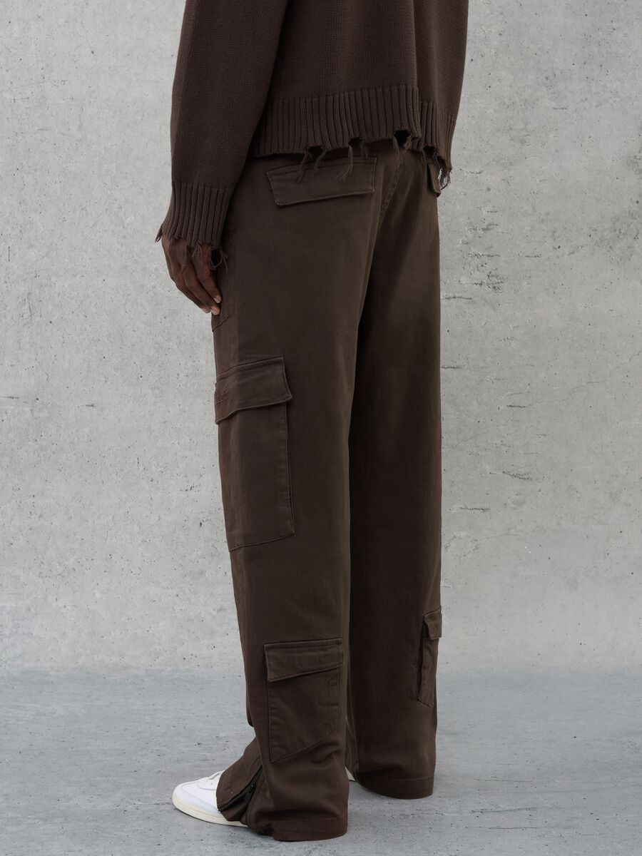 Cargo Pants Chocolate Brown_4
