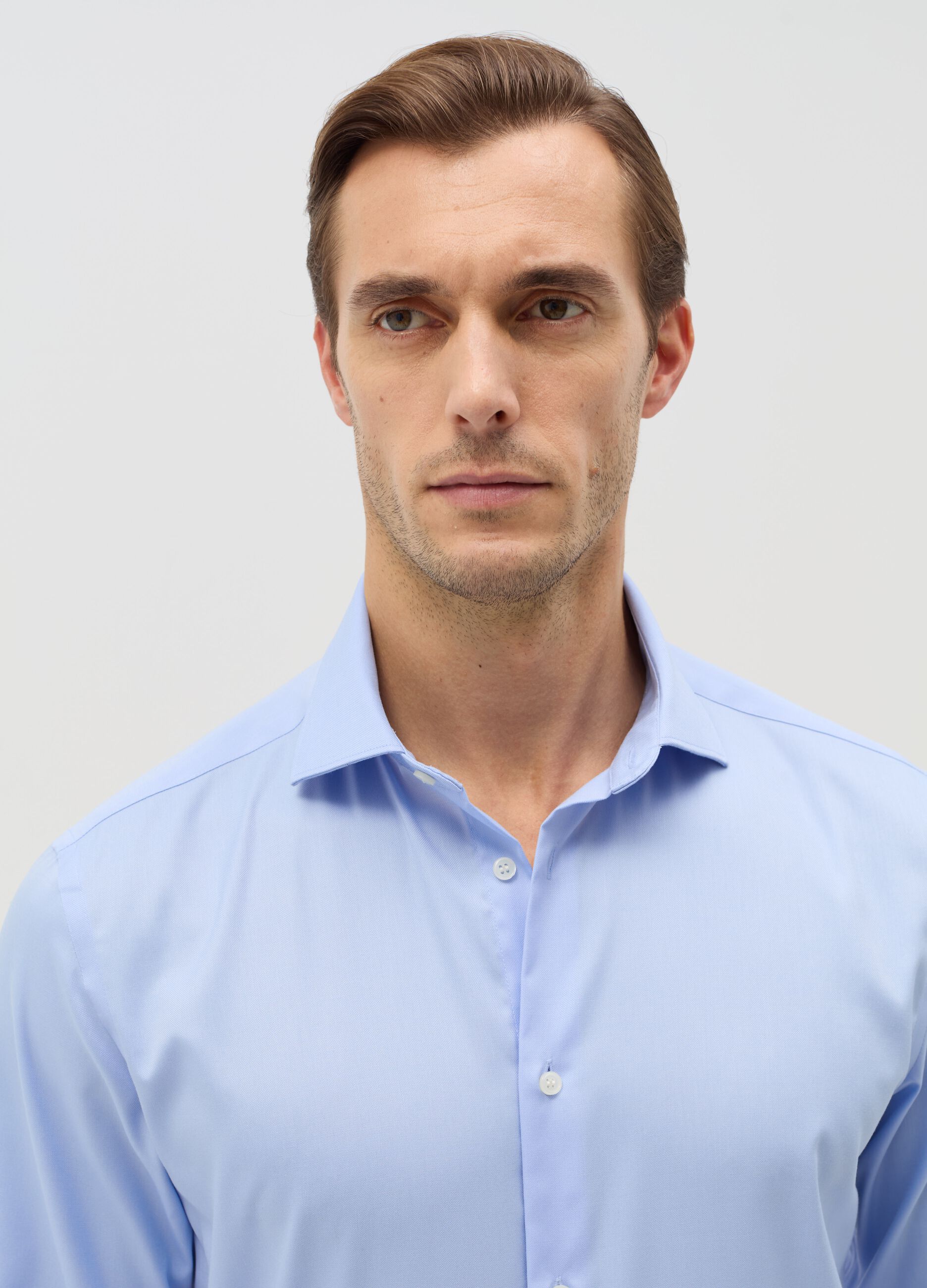 Camicia regular fit no stiro