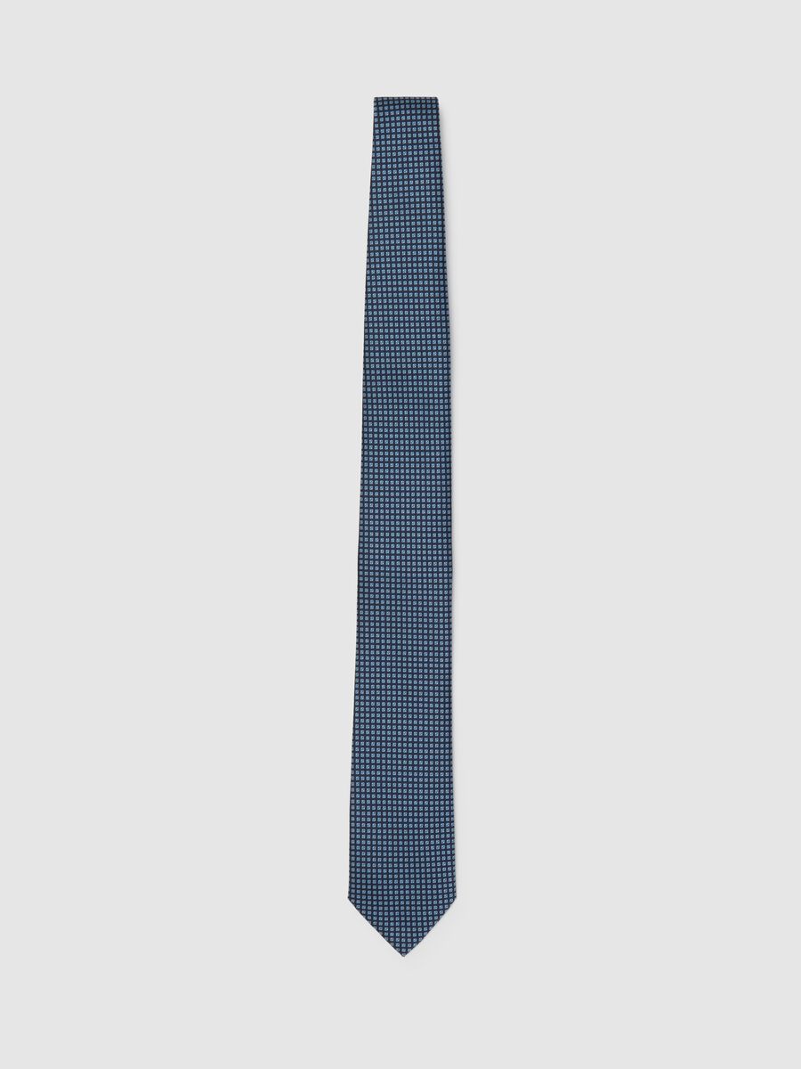 Men's Multicolor Slim Fit Tie_0