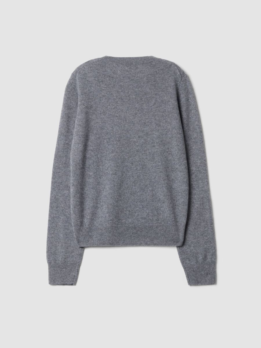 Grey pure cashmere crew-neck jumper_6