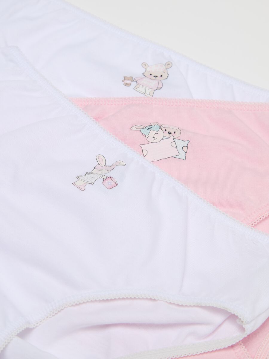 Seven-pack briefs in cotton with print_3
