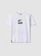White short-sleeve pure cotton T-shirt_3