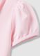 Girls' Pink Pure Cotton Polo, Regular Fit_3