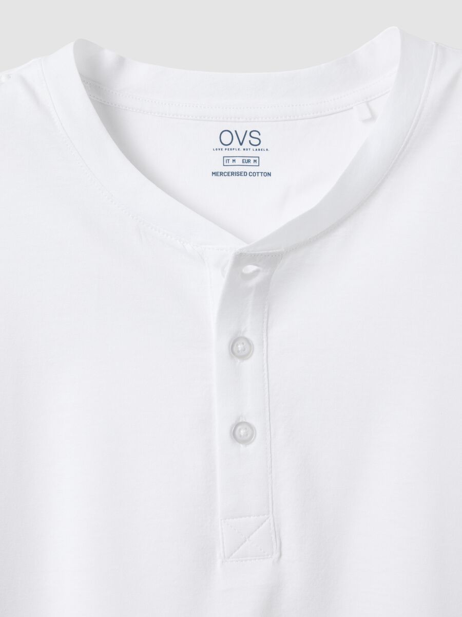 White pure cotton regular-fit T-shirt_5