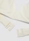 White stretch-fabric bikini top with embellished straps_5