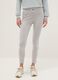 Grey stretch cotton leggings regular fit with Everlast logo_1