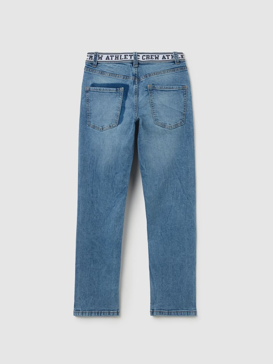 Regular-fit jeans with "Athletic Crew" detail_4