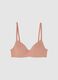 Pink Stretch Blend Bra_4