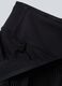 Black ALTAVIA COURT pleated sports shorts in stretch fabric with removable inner short_7
