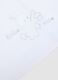 Pure white cotton baby sheet with embroidery_1