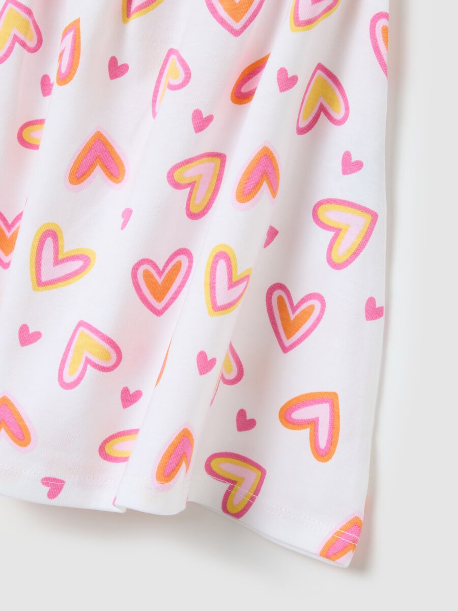 Multicoloured wide fit pure cotton baby dress_3