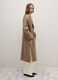 Long coat in beige wool blend, oversized fit_1