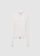 Full-Zip Ribbed Knit White_5
