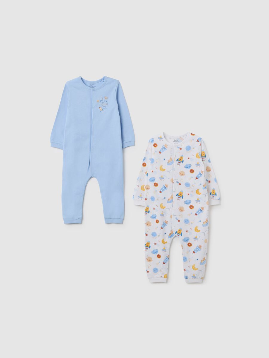 Multicolor Pure Cotton Baby Romper_0