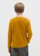Boy's T-shirt in pure brown cotton regular fit_1