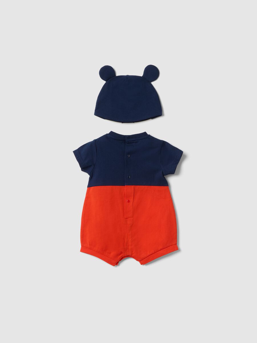 Multicolour pure cotton baby set shaped like Mickey Mouse_1