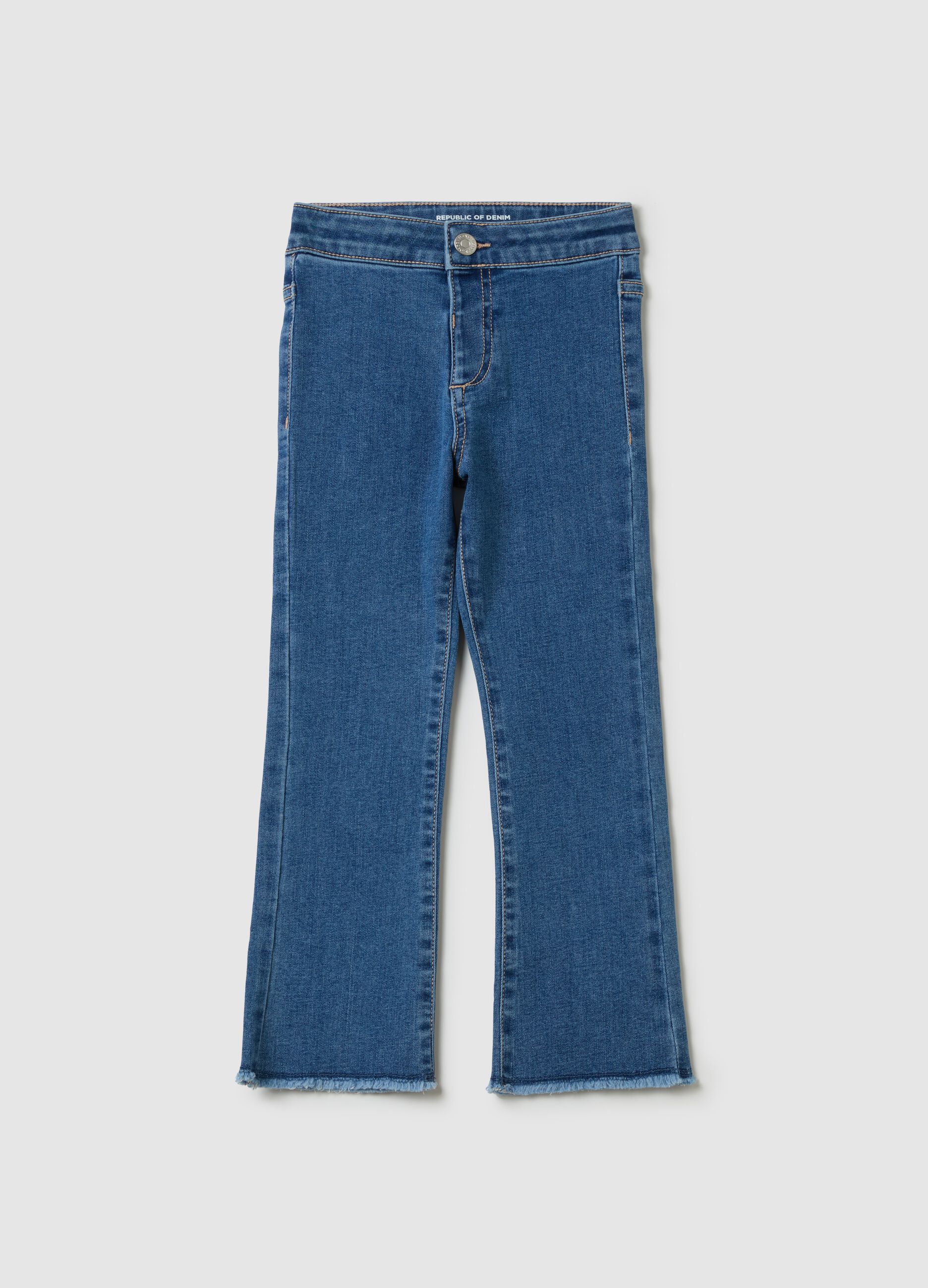 Flare-fit jeggings