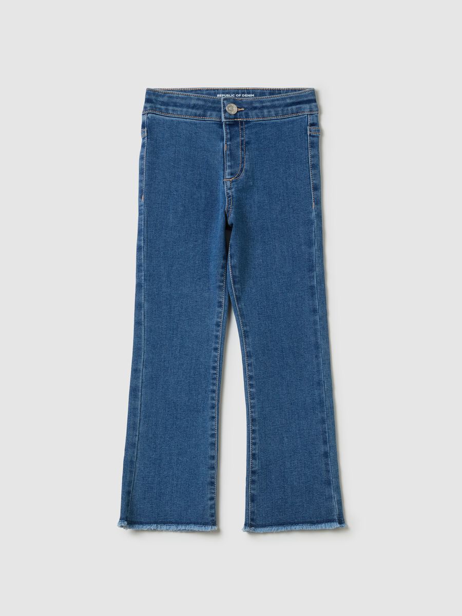 Flare-fit jeggings_0