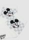3-pack of multicoloured Mickey-themed organic stretch cotton ankle socks_1