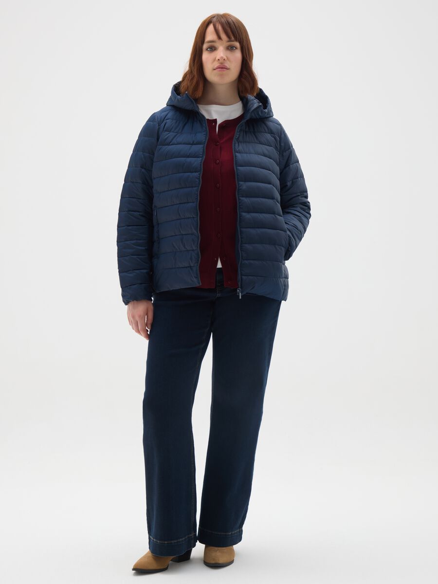 Blue Regular Fit Jacket_1