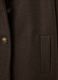 Brown regular-fit coat with lapels and buttons_5