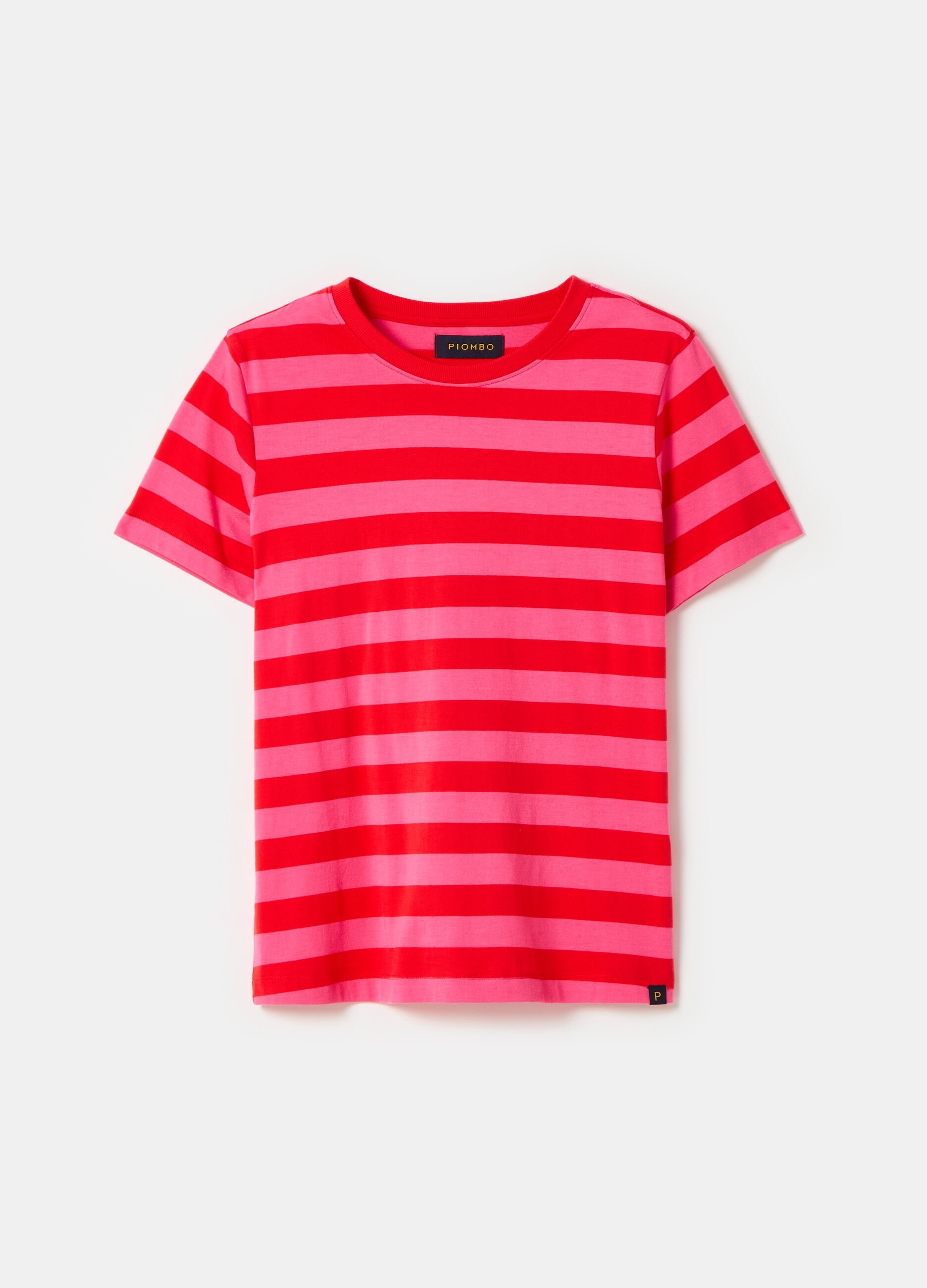 T-shirt in cotone a righe