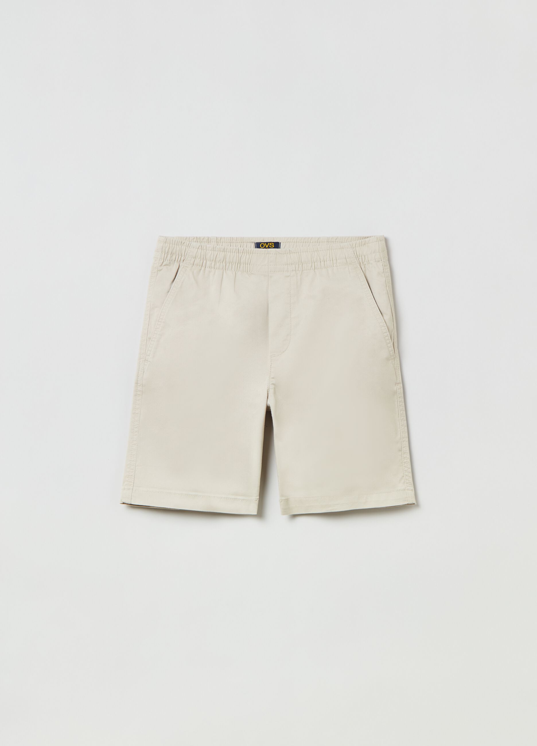 Bermuda chino pull-on_0