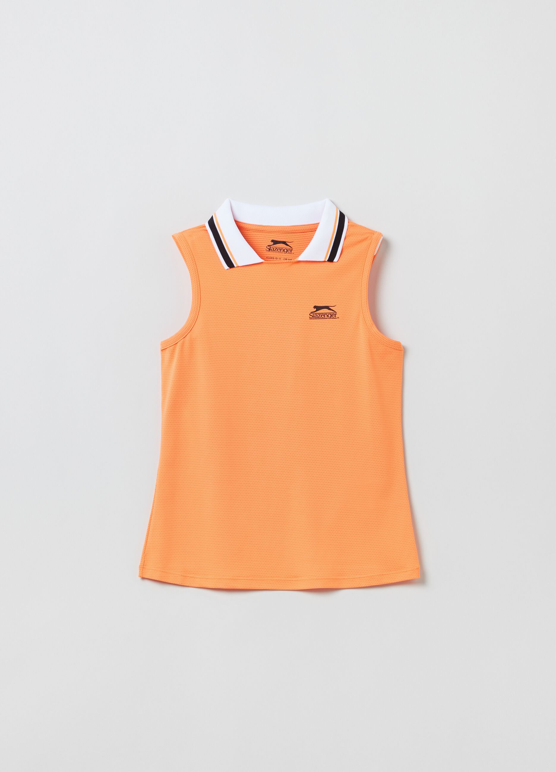 Tank top da tennis con colletto quick dry Slazenger_0