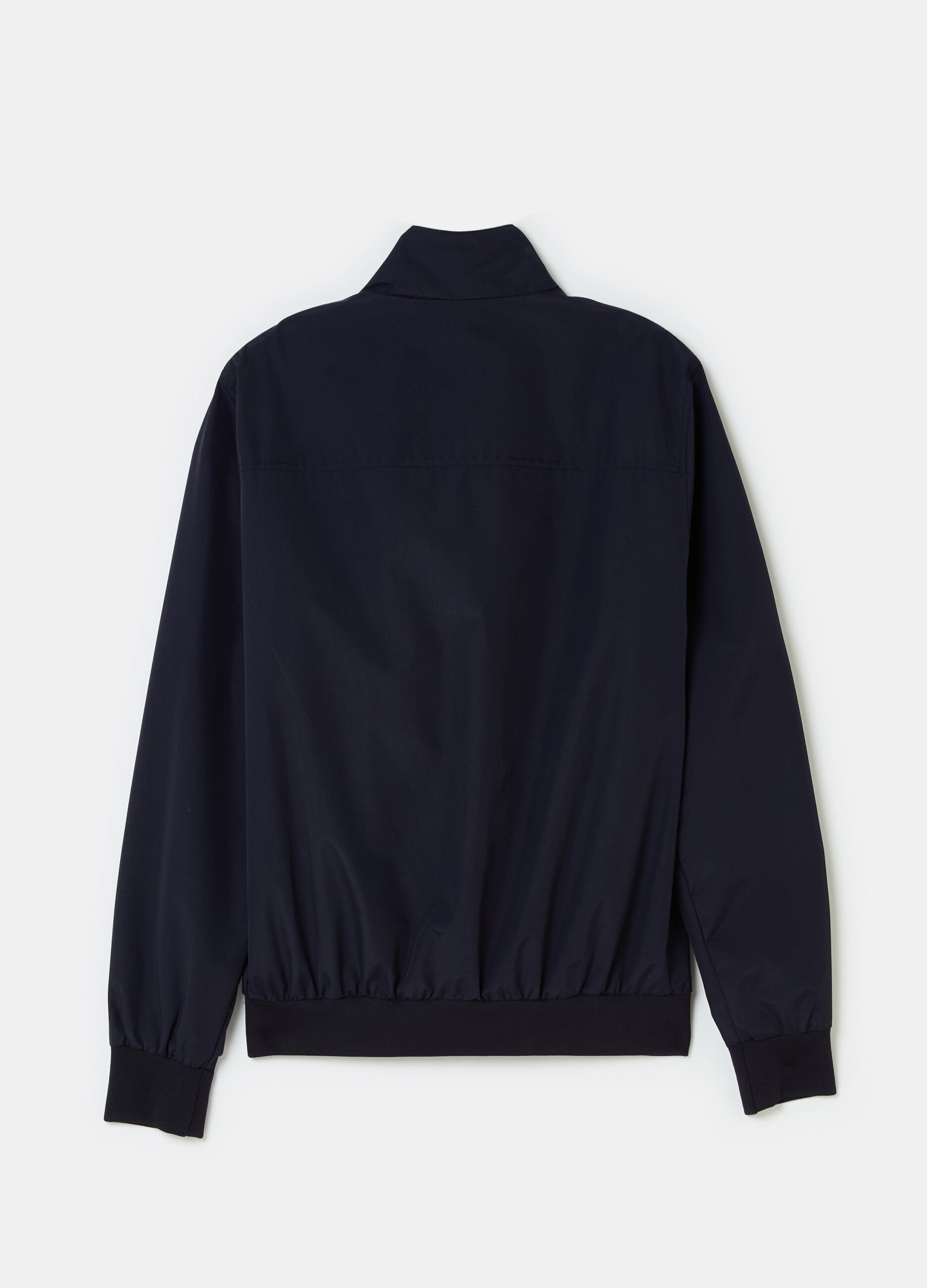 Bomber full-zip a collo alto