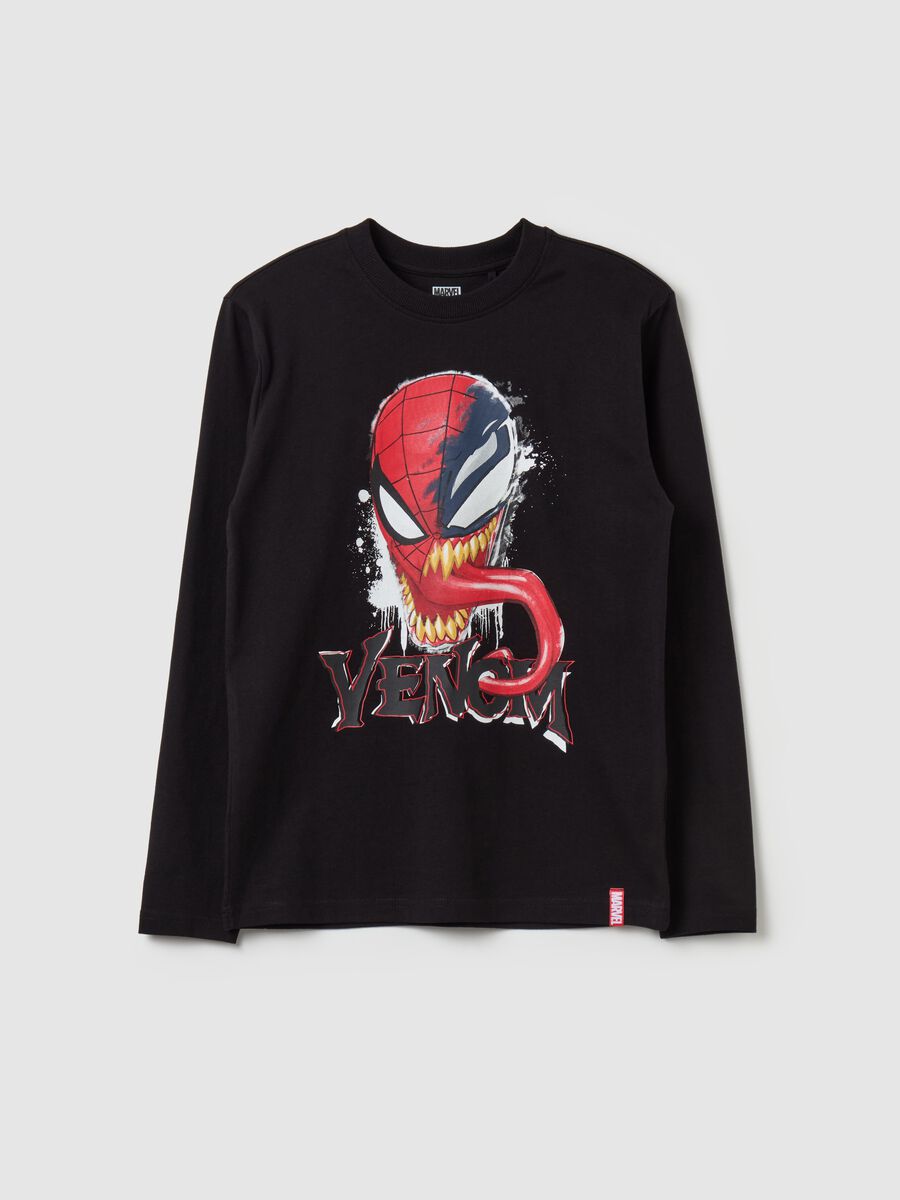 T-shirt a maniche lunghe stampa Venom_3
