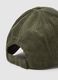 Green pure cotton baseball cap_3