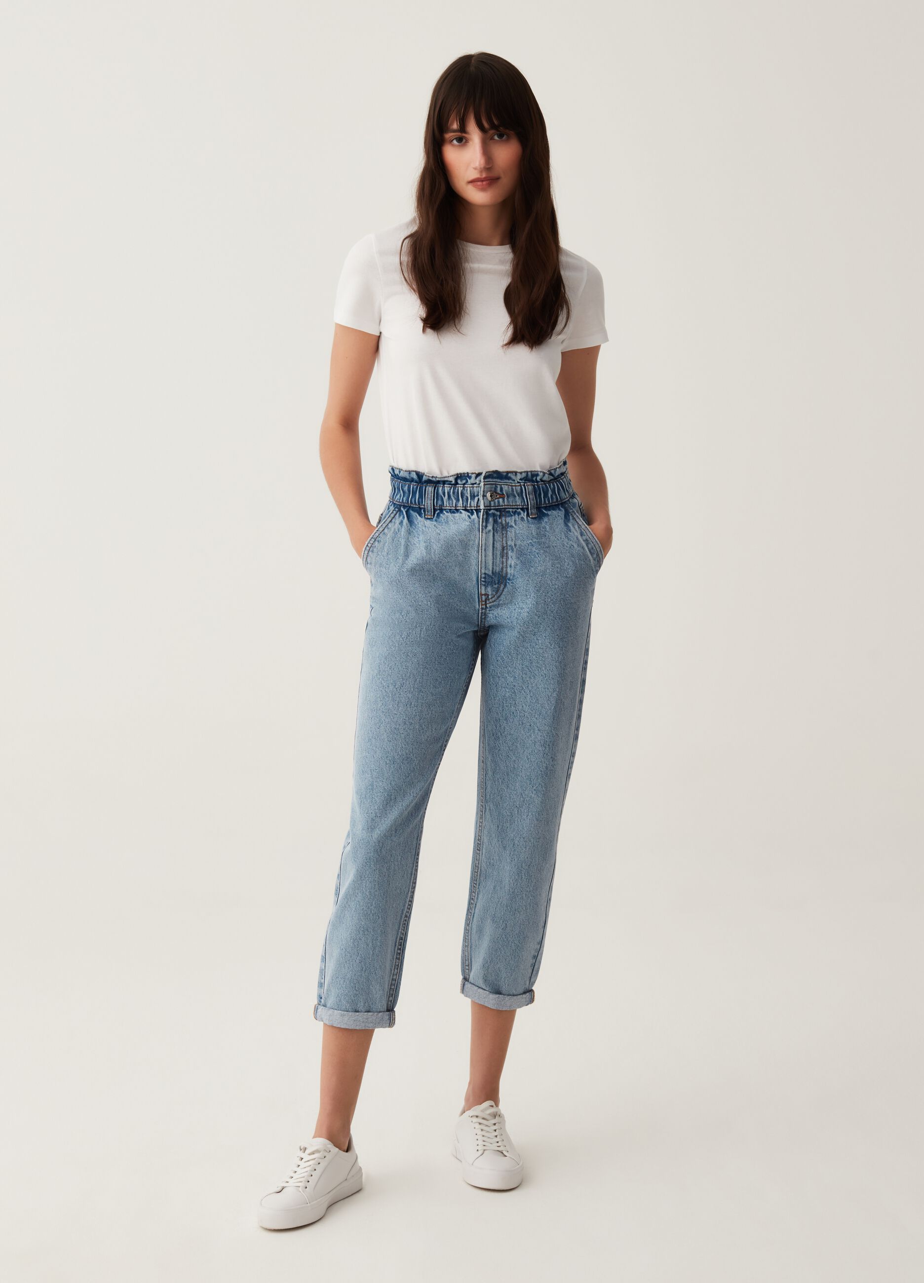 Jeans slouchy cropped_0