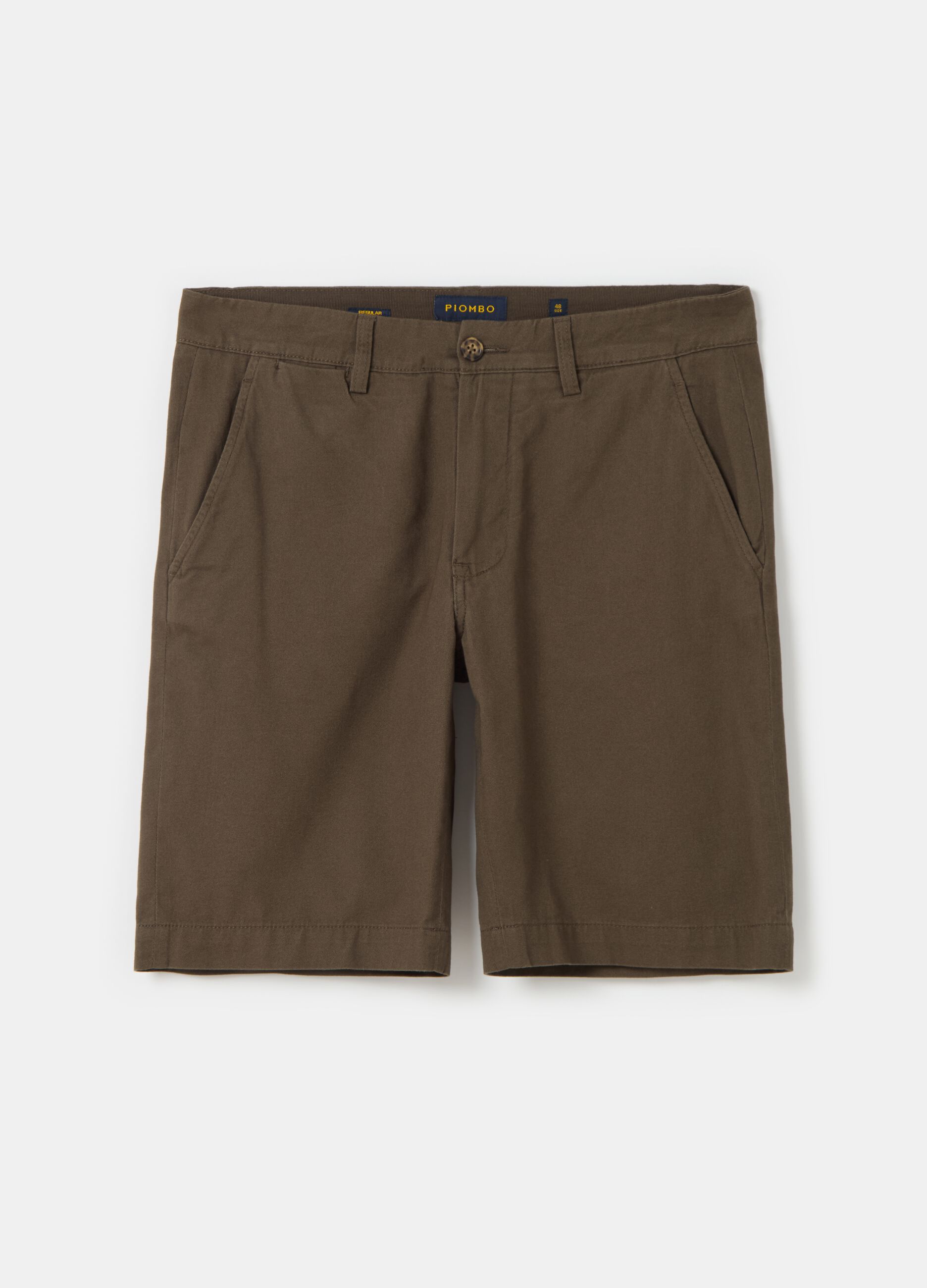 Chino Bermuda shorts in cotton