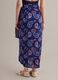 Blue pure viscose pareo with paisley print_2