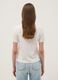 Beige short-sleeved pure cotton regular-fit T-shirt_3