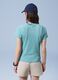T-shirt tecnica verde in tessuto elasticizzato ALTAVIA SAILING_3