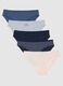 Multipack of multicolour stretch cotton briefs with regular fit_4