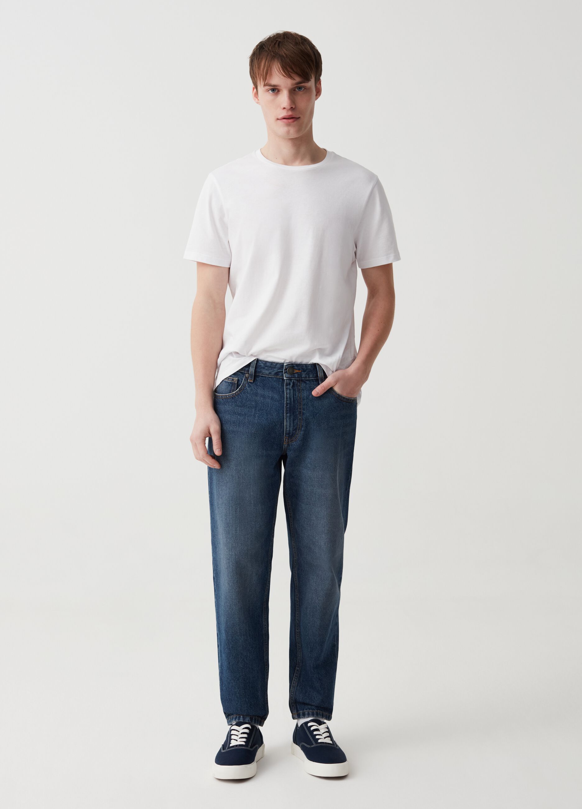 Jeans Cropped da Uomo OVS