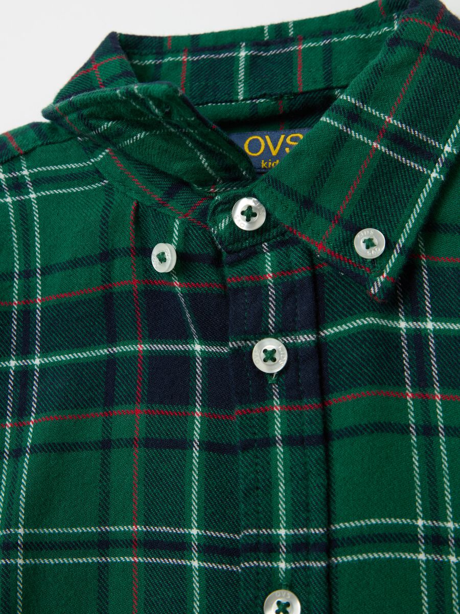 Tartan shirt in flannel_2