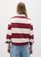 Regular fit striped cotton blend sweatshirt_3