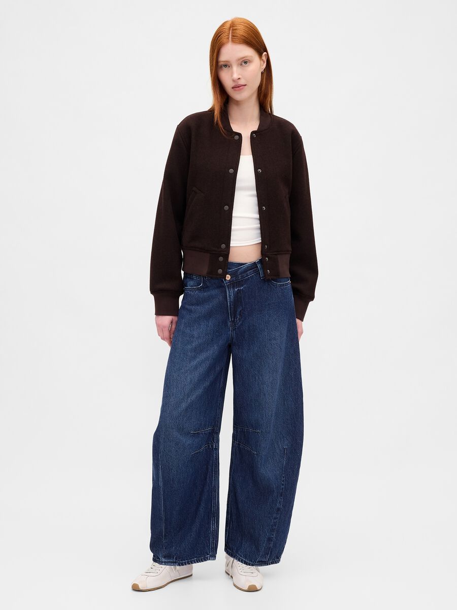 Wide Blue Denim Trousers_2