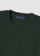 Green crewneck pullover in pure cashmere, regular fit_5
