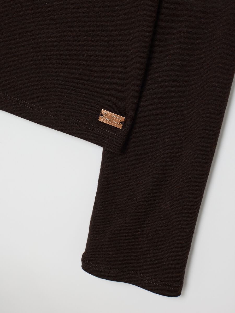 Long Brown Sleeve T-shirt_5
