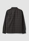 Multicolour pure cotton check shirt, oversized fit_2