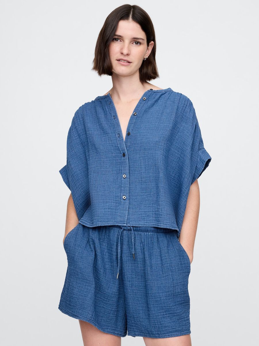 Camicia estiva in tessuto leggero_0